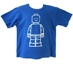 Blue Adult Minifigure T-Shirt - Brickipedia, the LEGO Wiki