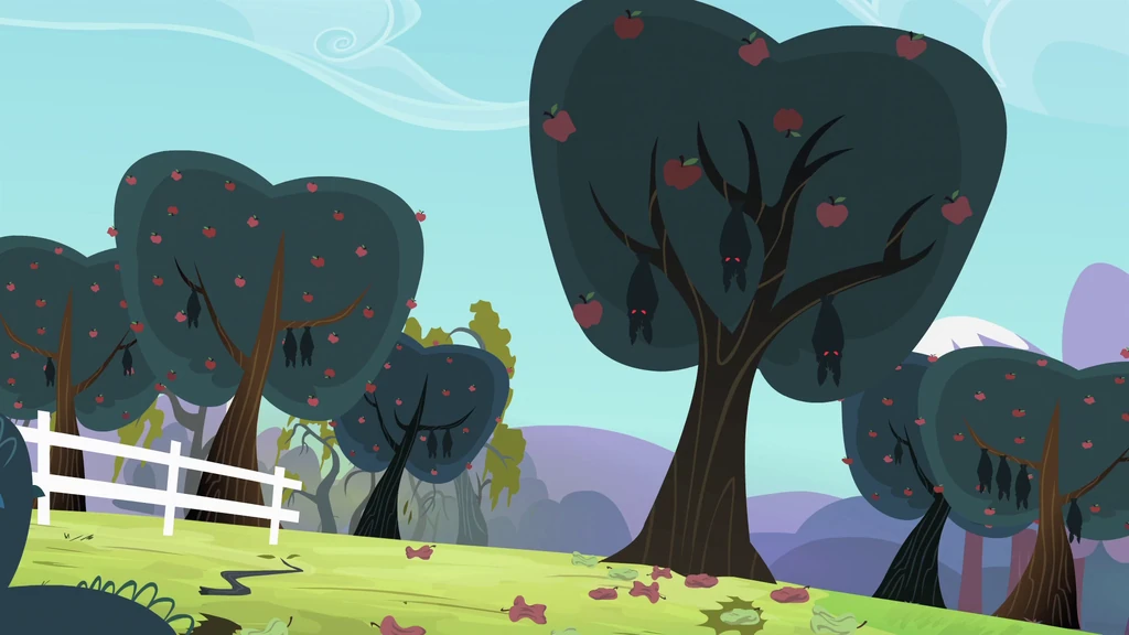 Image The vampire fruit bat infested orchard S4E7.png My Little