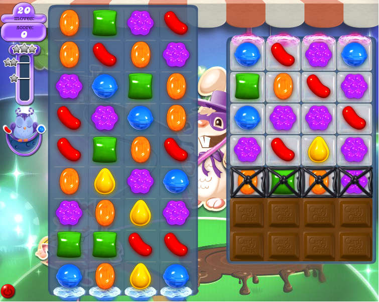 Level 70 (Dreamworld) board (Click to zoom)