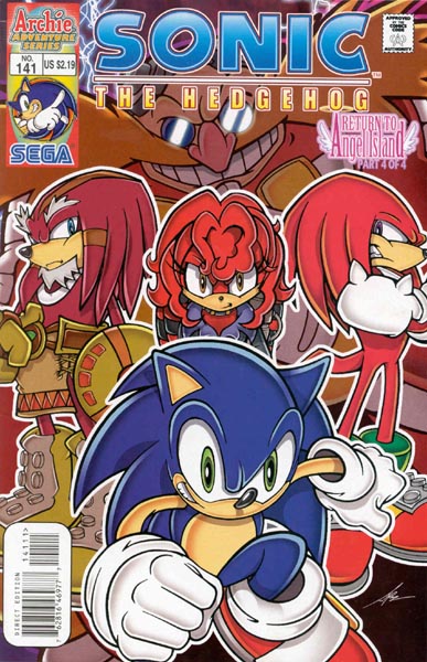 Archie Sonic the Hedgehog Issue 141 - Mobius Encyclopaedia - Sonic the ...