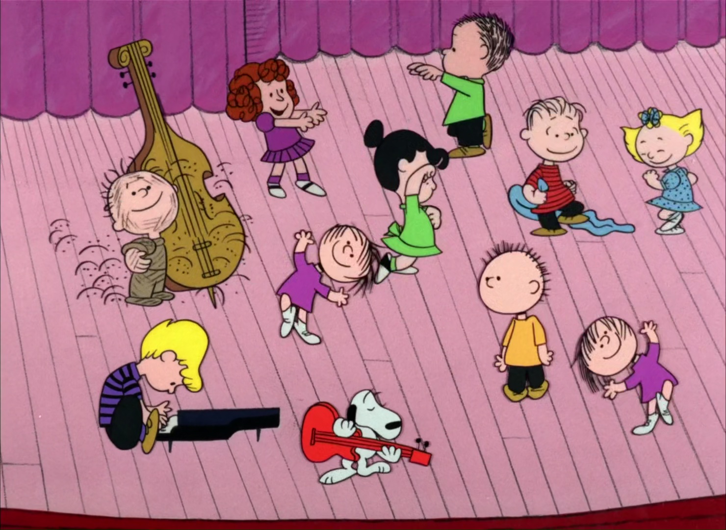 The Mid-Century Mystic: The Charlie Brown Christmas Dance - a little discus...