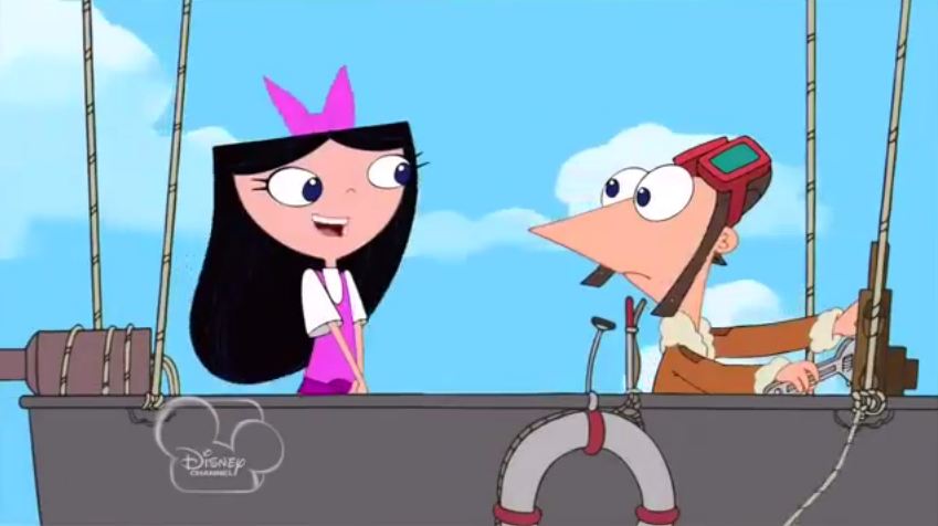 Image - Isabella in Phineas's balloon.jpg - Phineas and Ferb Wiki ...