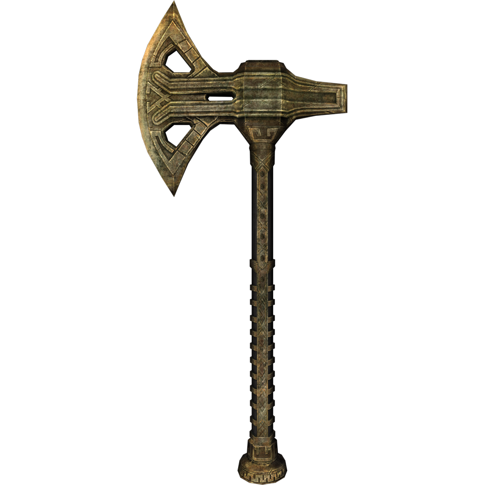 Dwarven War Axe (Skyrim) - The Elder Scrolls Wiki