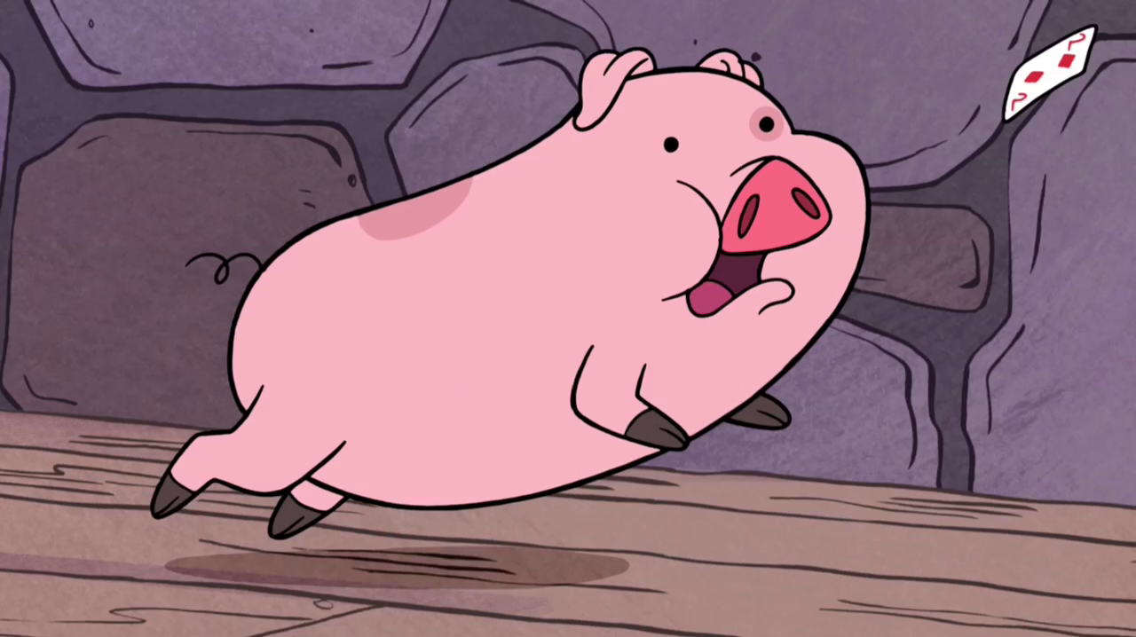 Image - S1e9 waddles runs away.png - Gravity Falls Wiki