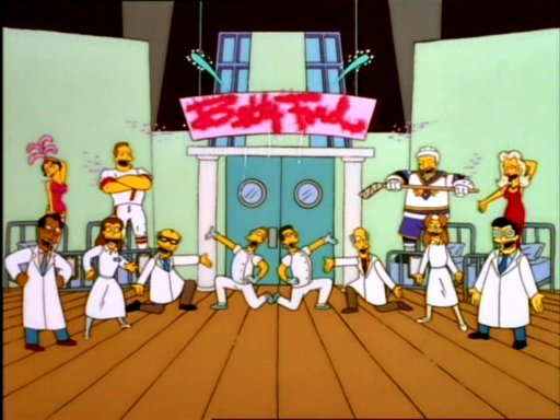 Simpsons betty ford musical #3