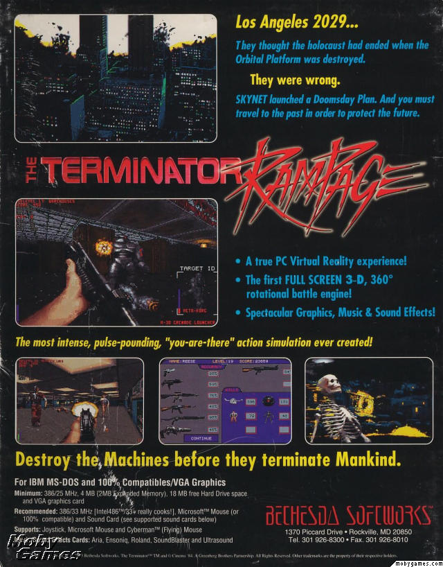 The Terminator: Rampage - Terminator Wiki